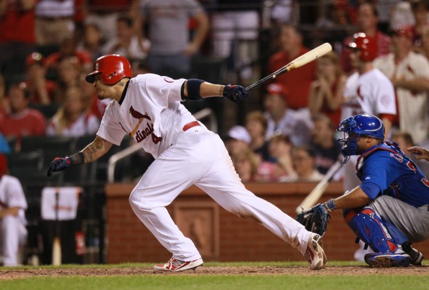First inning dooms Cards, Wainwright