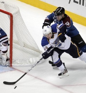 Jaroslav Halak  T.J. Oshie Jan Hejda