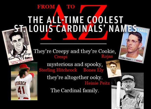 The All-Time Coolest St. Louis Cardinals' Names: An A to Z Guide