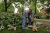 St. Louis area cleans up severe damage from strong winds, large hail  