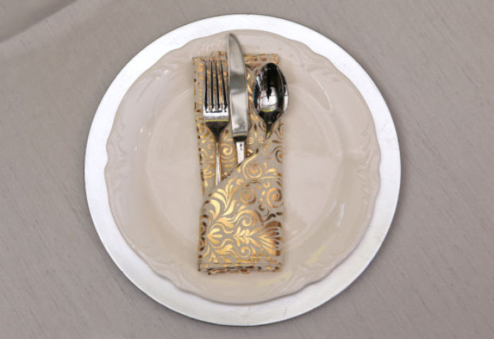 Holiday napkin folding techniques Gallery