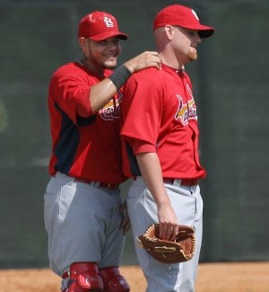 Molina McClellan The St. Louis Cardinals at spring training in Jupiter, Fla.