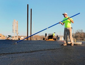 Stadium work at Collinsville High School