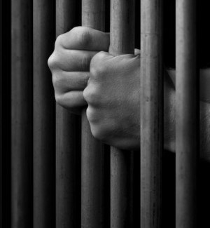 Behind bars