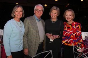 From left: Carol Voss, Tom Voss, Marsha Rusnack and Donna Wilkinson