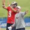 Quinn signs; Rams complete first day of camp