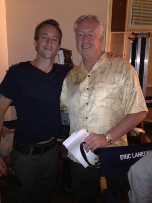 Alex O'Loughlin (left) and Bob O'Loughlin