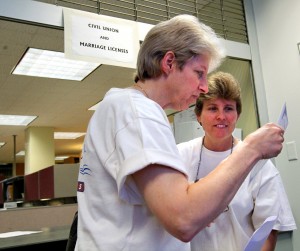 Civil union licenses in Illinois
