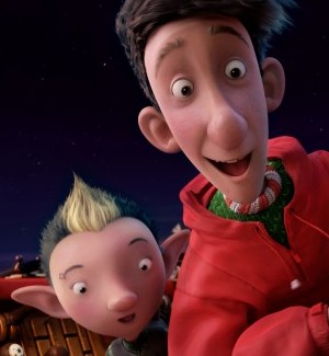 ... Bryony, voiced by Ashley Jensen, left, and Arthur, voiced by James McAvoy, are shown in a scene from &quot;Arthur Christmas.&quot; (AP Photo/Sony Pictures, ... - 4ecbcc082619e.preview-300