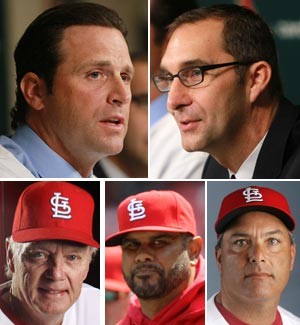 Matheny, Mozeliak, Duncan, Oquendo, Aldrete