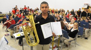 Composer in the making in Granite City  