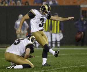 Josh Brown boots one