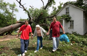 Flashlight out of reach saved Jennings woman in storm Flashlight out of reach saved Jennings woman in storm