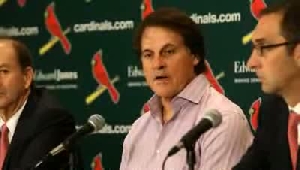 Raw Video: La Russa retires