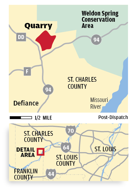 Residents near Defiance Quarry complain to new operator about vibrations, noise | St. Charles ...
