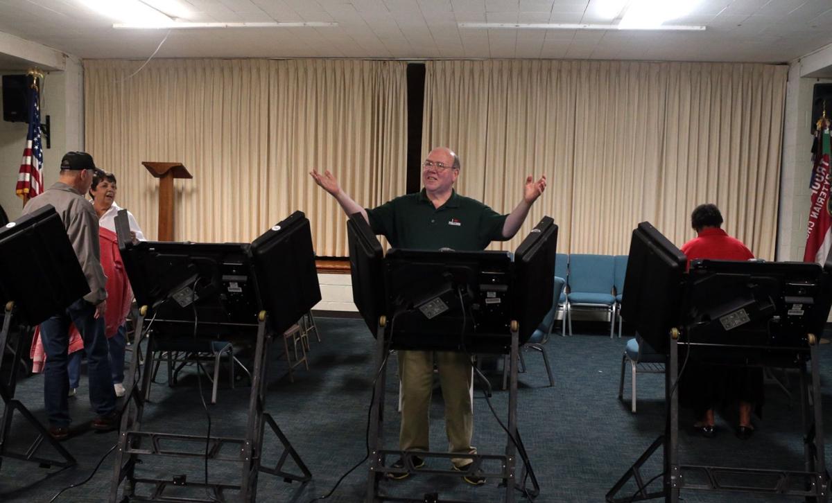 Ferguson City Council elections- Brian Fletcher votes