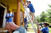 Boeing employees, friends and community help rebuild 4400 Block of Clerance Ave in St. Louis