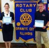Rotary club salutes students  