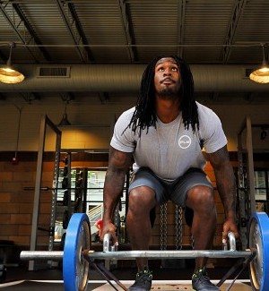 St. Louis Rams running back Steven Jackson