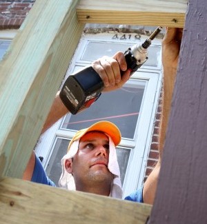 Rebuilding Together St. Louis works on Clarence Ave in St. Louis
