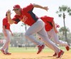 The St. Louis Cardinals at spring training in Jupiter, Fla.