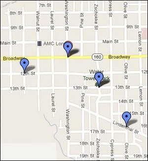 Map of Highland incidents