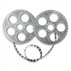Film reel wall art