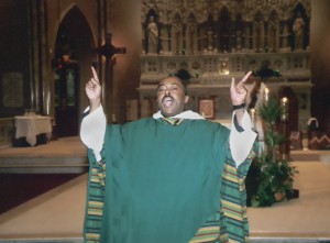 Art Cavitt preaches.