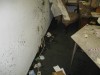 Carnahan's campaign office after an apparent fire bombing early Tuesday morning