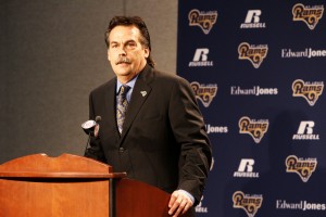 Fisher talks about draft, offensive linemen