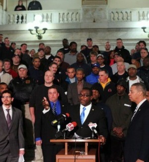 Fire Pension press conference