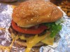 Five Guys Burgers and Fries burger