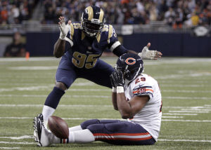 Rams roll to wild 42-21 win over Chicago