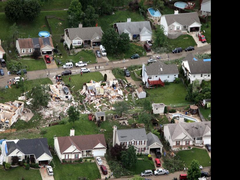St. Louis area was hit by 9 tornadoes last week, weather service says Metro