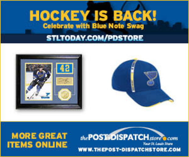 Cheer on the RED HOT Blues with new playoff gear from the P-D Store!