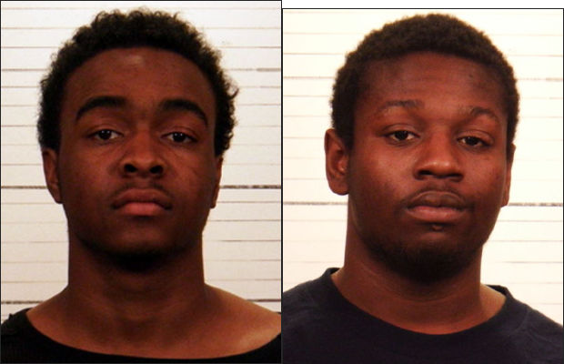 Aza Thompson (left) and Tony Ross