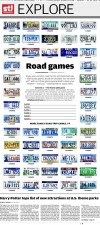 License plate game