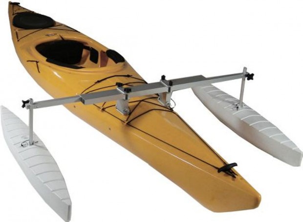 Canoe/kayak stabilizer : Lifestyles