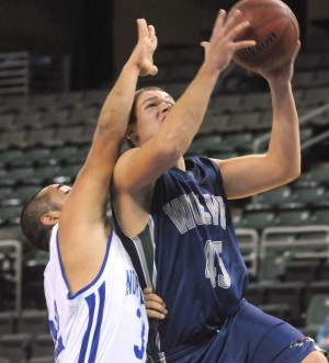 Hummel's finishing frenzy lifts Timberland past Northwest 49-46