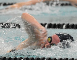 Lundstrom leads way as Parkway North swims to first Suburban South title