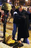 Vigil at Soldiers' Memorial