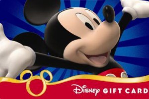 Disney gift card