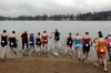 A dip for the annual Polar Plunge