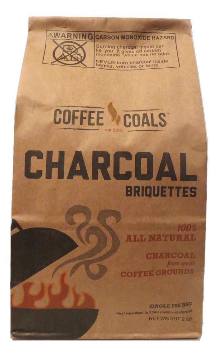 Charcoal briquettes made of coffee grounds? Yes please. Lifestyles