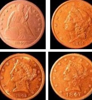 Civil War coins