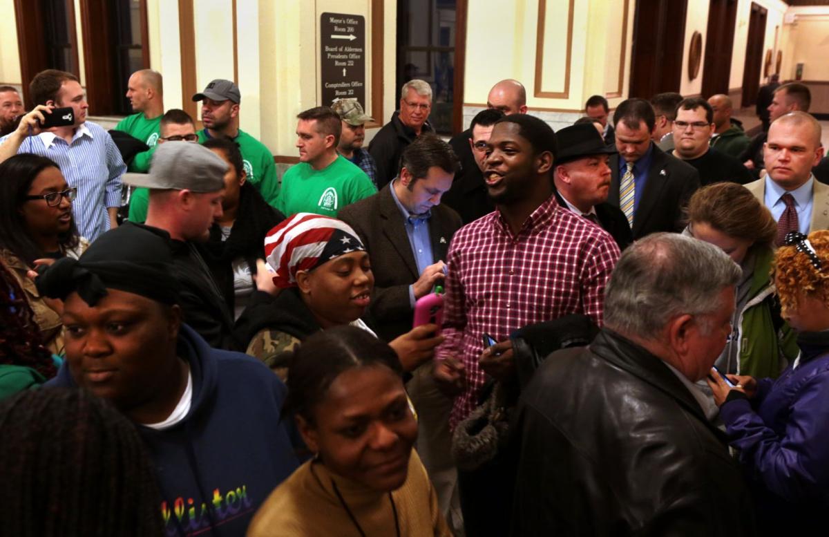 Proposed civilian oversight review board draws crowd to City Halll