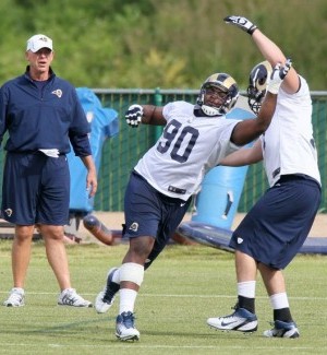 Rams’ Brockers is keeping his ears open