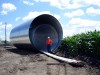 Tom Carnahan at his wind farm