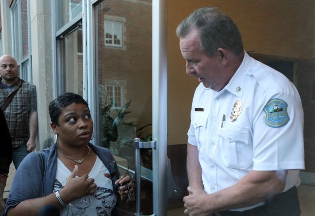 Ferguson meeting for Ferguson citizens only