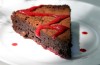 Flourless Chocolate Cake with Sauce Framboise  